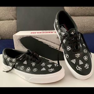 Brand NewVans Led Zeppelin size 11.0 designer sneakers worn one time !!